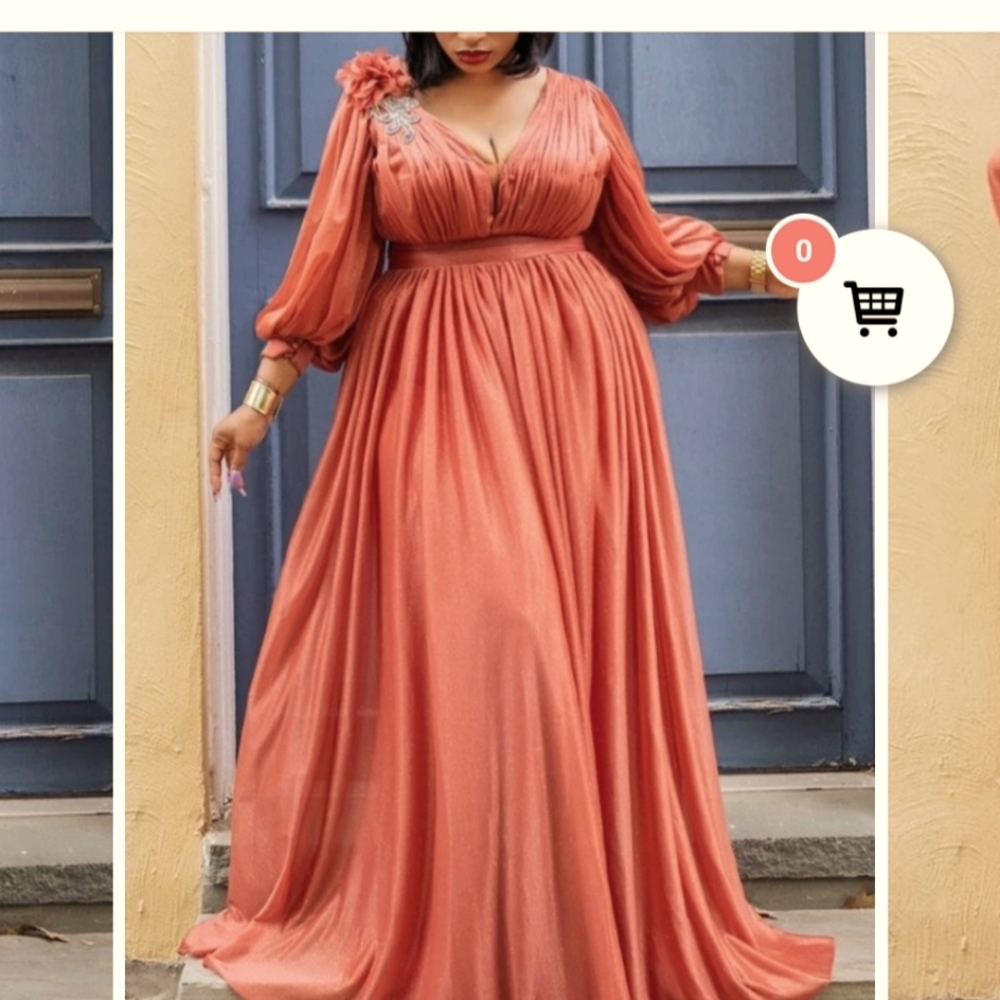 Coral Dress